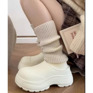 EVAショートブーツ ソックス風 裏起毛 EVAショートブーツ ソックス風 裏起毛