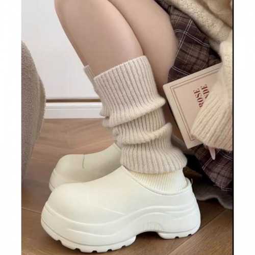 EVAショートブーツ ソックス風 裏起毛 EVAショートブーツ ソックス風 裏起毛