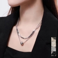 韓国新作 チェーンネックレス レディース【ゆうパケット可】