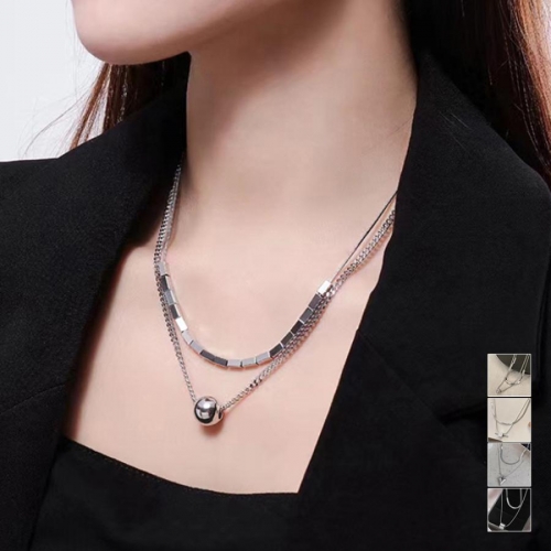 韓国新作 チェーンネックレス レディース【ゆうパケット可】