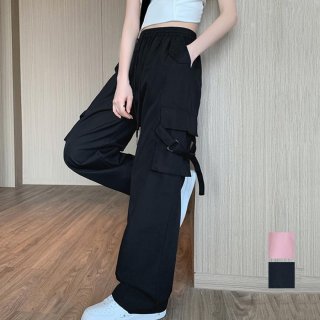 カーゴパンツ レディース ワイドパンツ【ゆうパケット可】