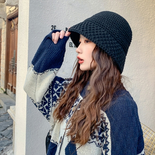 ニットバケットハット レディース ニットキャップ 韓国風 あったか ニット帽子 大人 小物 おしゃれ 折りたたみ 秋冬物【ゆうパケット可】
