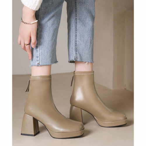 ショートブーツ レディース太ヒールブーツ ショートブーツ レディース太ヒールブーツ