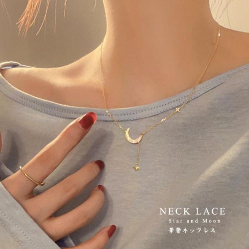 ネックレス レディース 韓国 ジュエリー【ゆうパケット可】