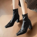 ショートブーツ レディース 美脚ブーティ