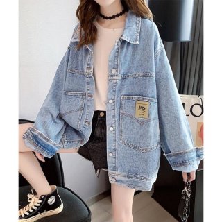 デニムジャケット レディースGジャン韓国 デニムジャケット レディースGジャン韓国