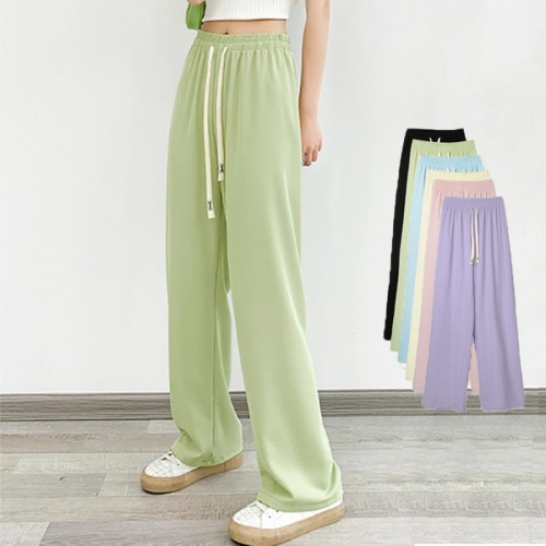 セミワイドパンツ ハイウエスト 韓国6色【ゆうパケット可】