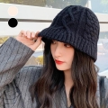 ニットハット レディース 編み 韓国風【ゆうパケット可】