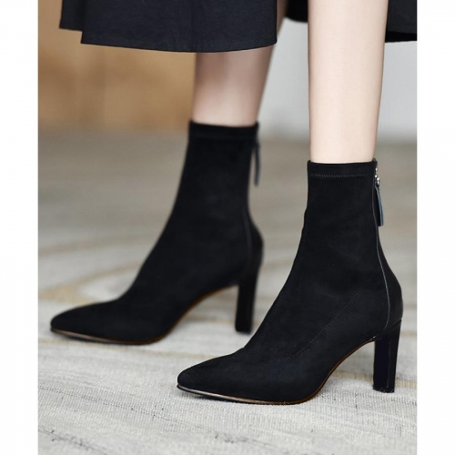 ショートブーツ レディース 暖かい裏起毛