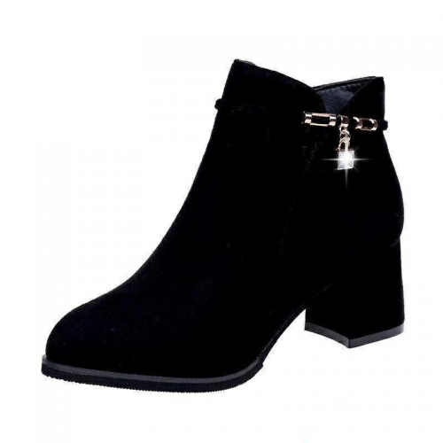 ショートブーツ レディース ブーツ ぺたんこ ブーティ ローヒール 秋冬 美脚 歩きやすい 疲れない 通勤 きれいめ おしゃれ