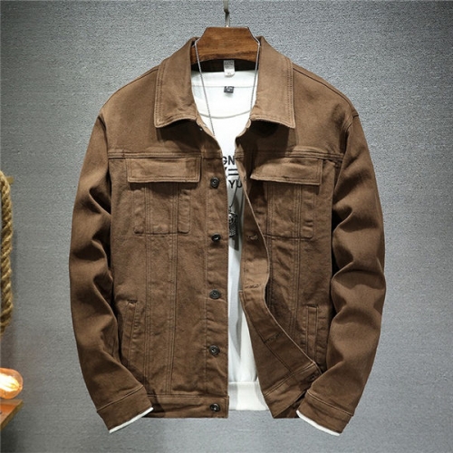 デニムジャケット メンズ ジージャン Gジャン デニム コーヒー かっこいい ジャケット JACKET トップス お兄系 おしゃれ 人気 春秋 送料無料