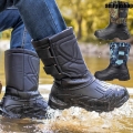 スノーブーツ メンズ 防寒靴 長靴 ショートブーツ レインブーツ スノーブーツ 防寒ブーツ 防水 ミドル ロングブーツ ウィンターブーツ 軽量 軽作業 農作業 釣り