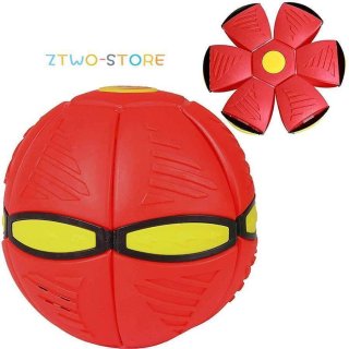 UFOマジックボール/変形した空飛ぶ円盤ボール 子供向け おもちゃフリスビー足の変形アウトドアスポーツUFOボールマジック 玩具