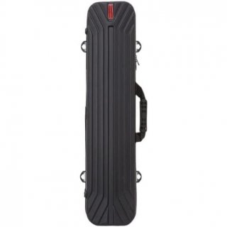 釣り竿収納バッグ ロッドケース ハードシェル釣り袋 多機能釣り竿袋釣りギアバッグ ABS 防水 耐スクラッチストライプデザイン 大容量 防水性 コンパクト スリム