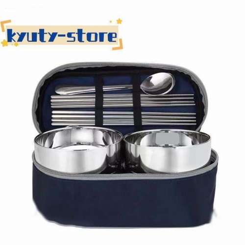 キャンプ 食器 アウトドア 食器セット 皿 スプーン 箸 ステンレス クッカーセット bbq 旅行用 携帯便利 収納バ　2人用　4人用