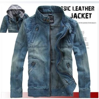 メンズ デニムジャケット ジージャン　ジャンパー ブルゾン おしゃれ 　春秋服　アウター　フード取り外せ可能 M L XL 2XL 3XL 4XL 5XL