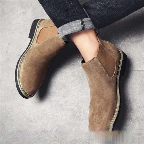 サイドゴアブーツ ショートブーツ メンズ チャッカブーツ 靴 シューズ スエード ジップ おしゃれ 20代 30代 40代 50代 大きいサイズ 秋冬