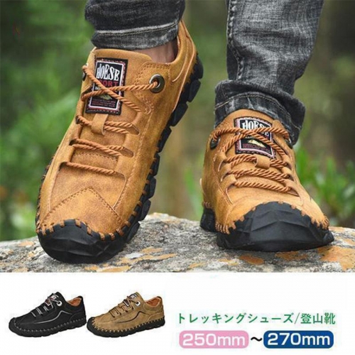 トレッキングシューズ メンズ ローカット スニーカー 登山 靴 カジュアルシューズ おしゃれ ブランド ワークマン アウトドア 父の日