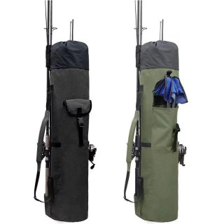 釣りバッグ　フィッシング　釣り竿バッグ ５本収納ロッドケース　釣り道具 ルアーバッグ　多機能釣りバッグ 防水