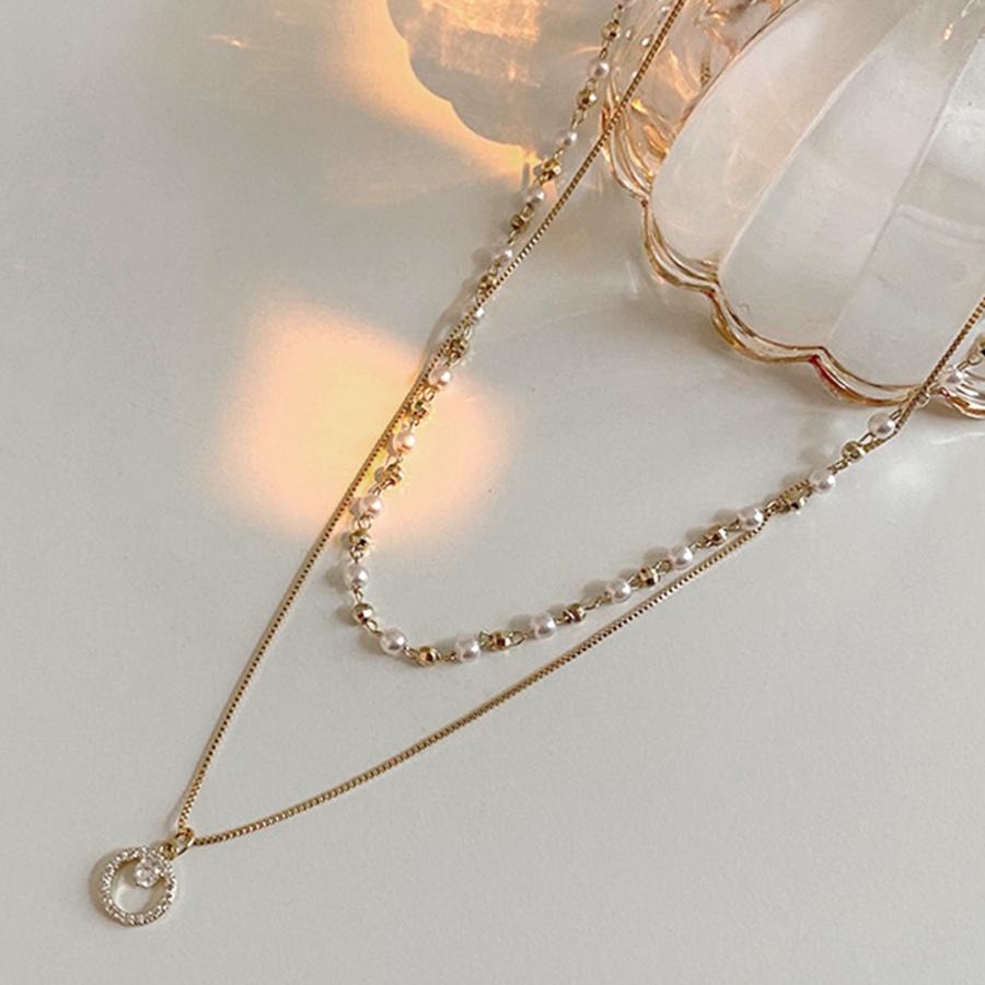 2連 チョーカーネックレス レディース【ゆうパケット可】