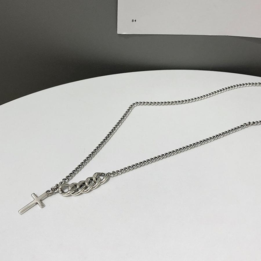 チェーンネックレスクロスモチーフ大人【ゆうパケット可】