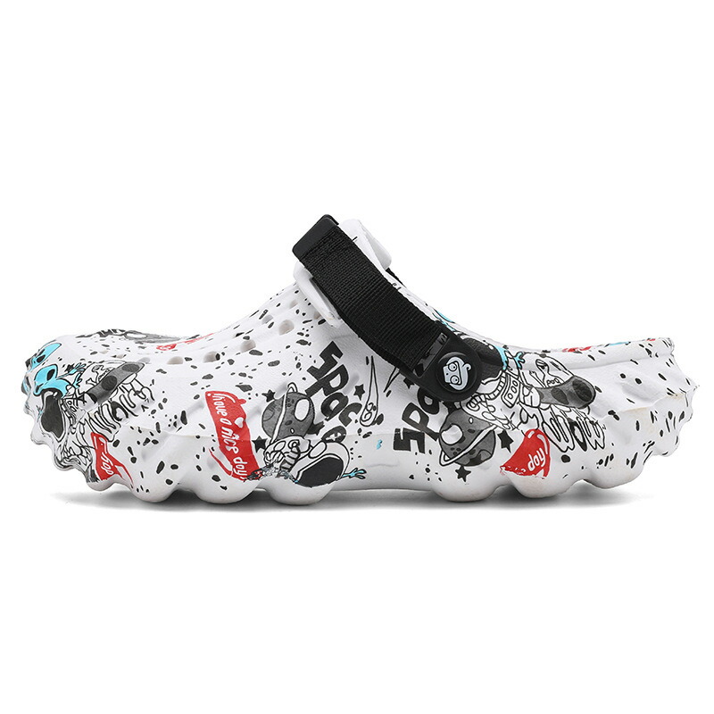 大きいサイズの男性用穴あき靴EVAゴムの外におしゃれなバッグサンダル夏は1靴2靴ビーチシューズ