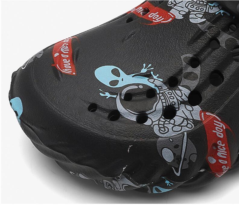 大きいサイズの男性用穴あき靴EVAゴムの外におしゃれなバッグサンダル夏は1靴2靴ビーチシューズ