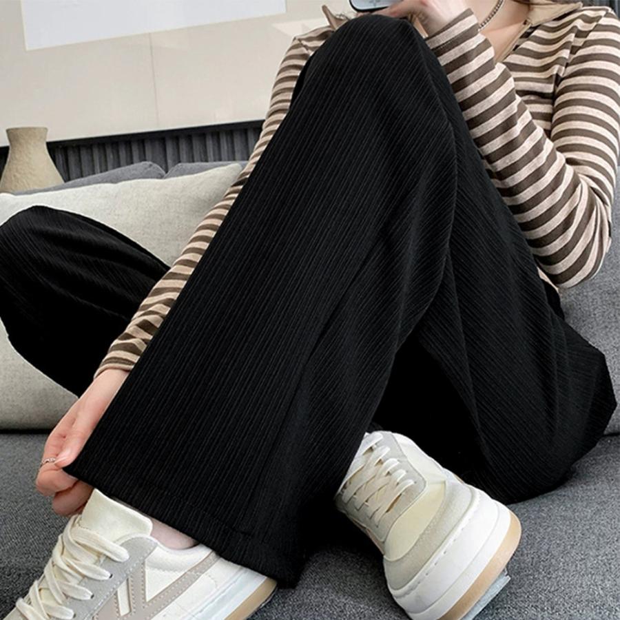 マタニティパンツプリーツワイドパンツ美脚【ゆうパケット】