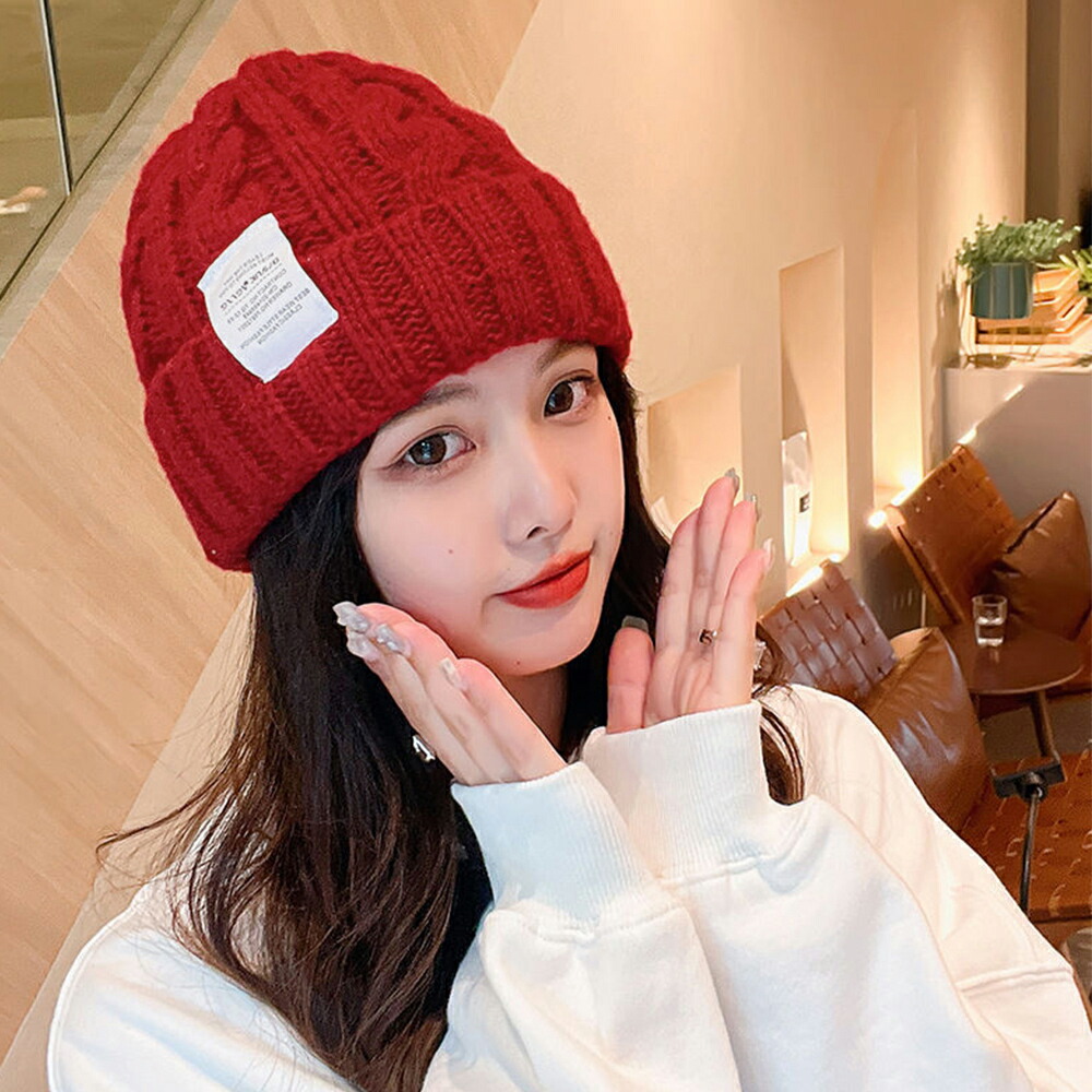 ケーブル編み ニット帽子 レディース秋冬【ゆうパケット可】