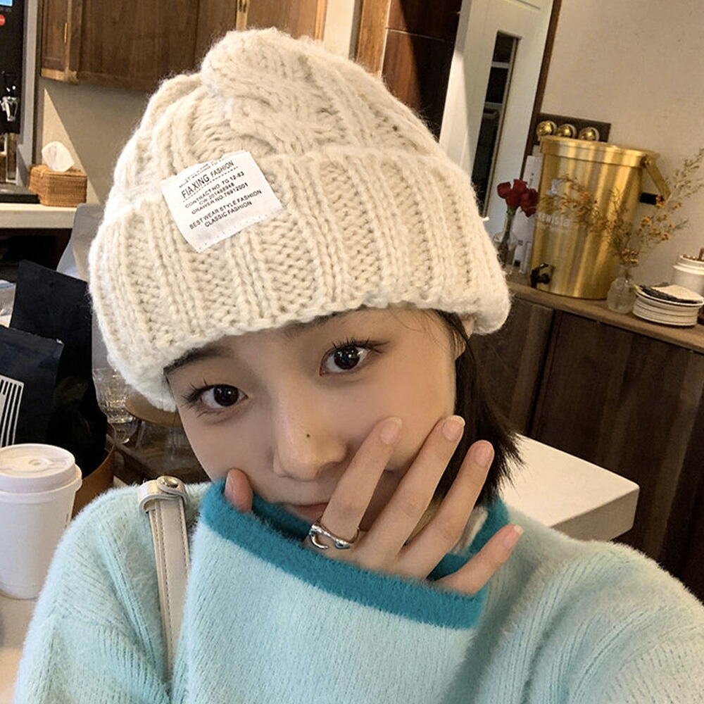 ケーブル編み ニット帽子 レディース秋冬【ゆうパケット可】