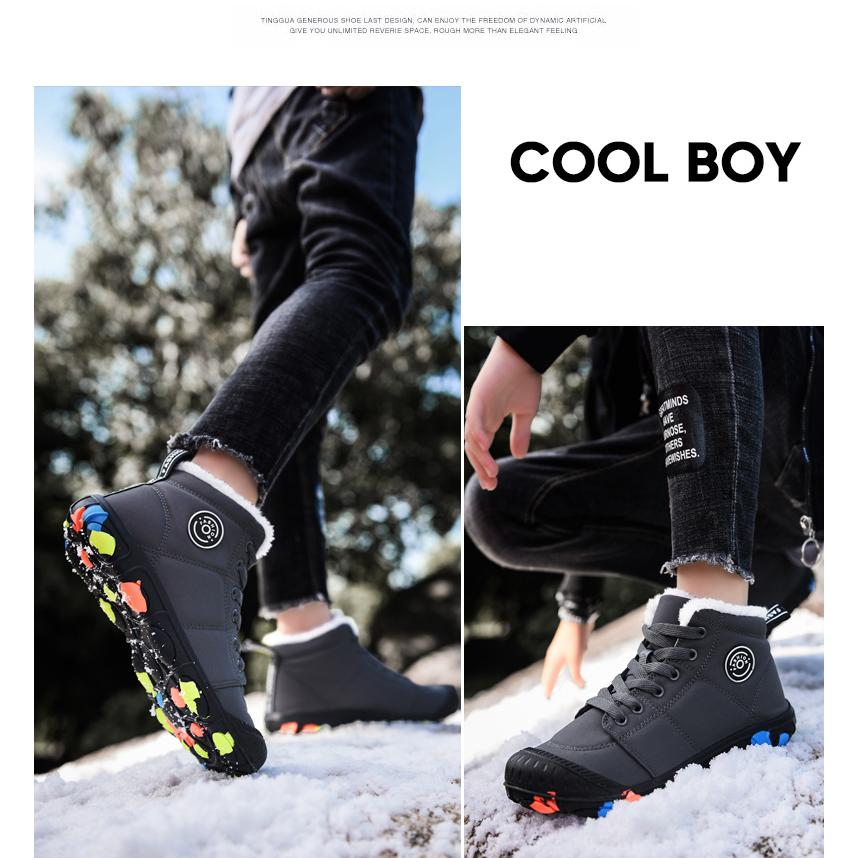 キッズブーツ ジュニア スノーブーツ 子供靴 シューズ ウインターブーツ 防寒 雪 スキー 男の子 女の子 流行の子供靴 裏起毛