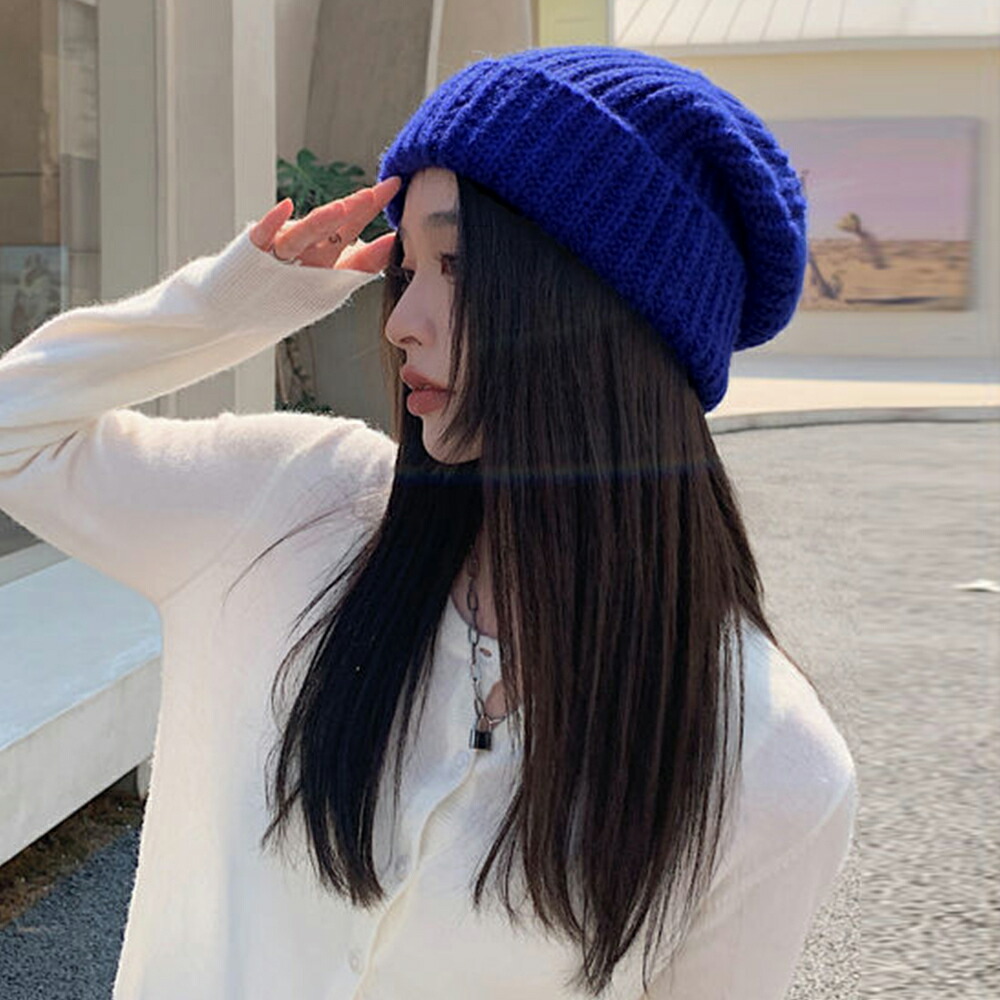 ニット帽 レディース 秋冬ニットキャップ【ゆうパケット可】