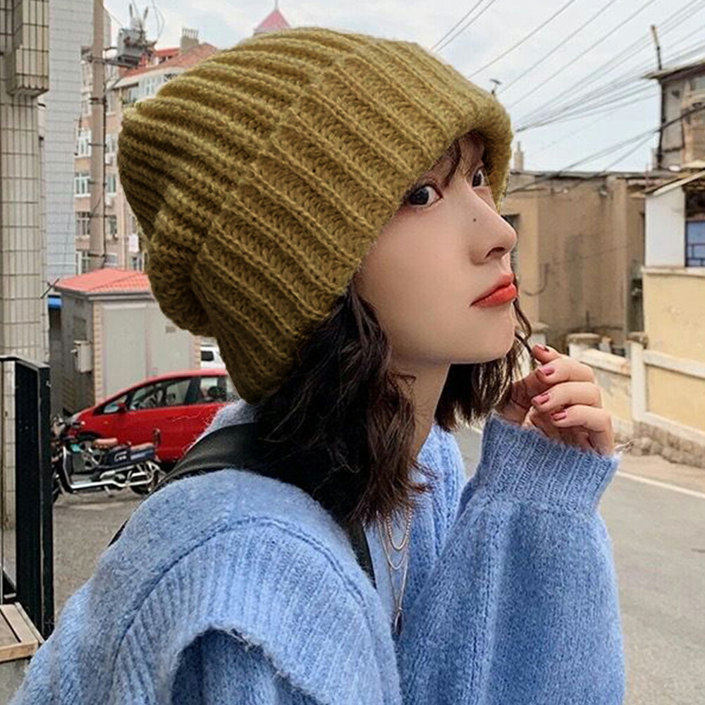 ニット帽 レディース 秋冬ニットキャップ【ゆうパケット可】