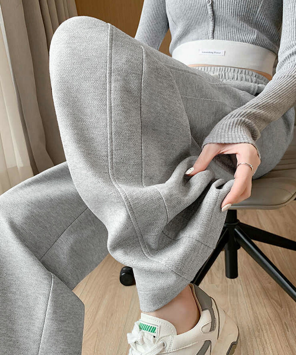 スウェットパンツ レディースワイドパンツ【ゆうパケット可】