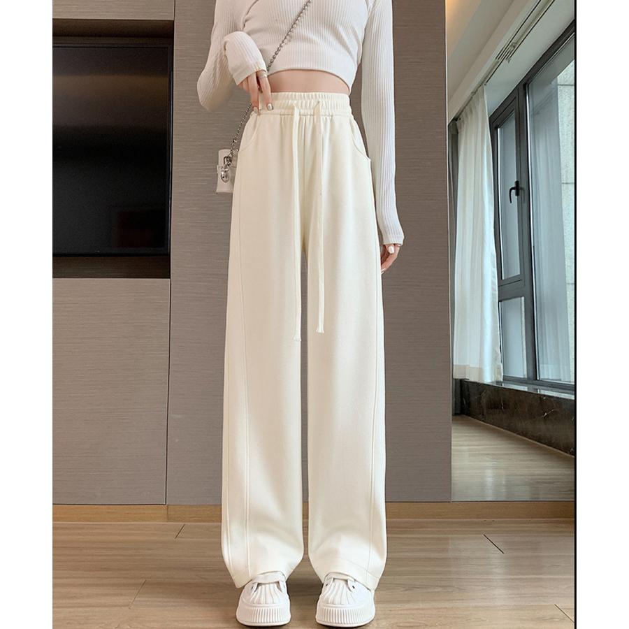 スウェットパンツ レディースワイドパンツ【ゆうパケット可】