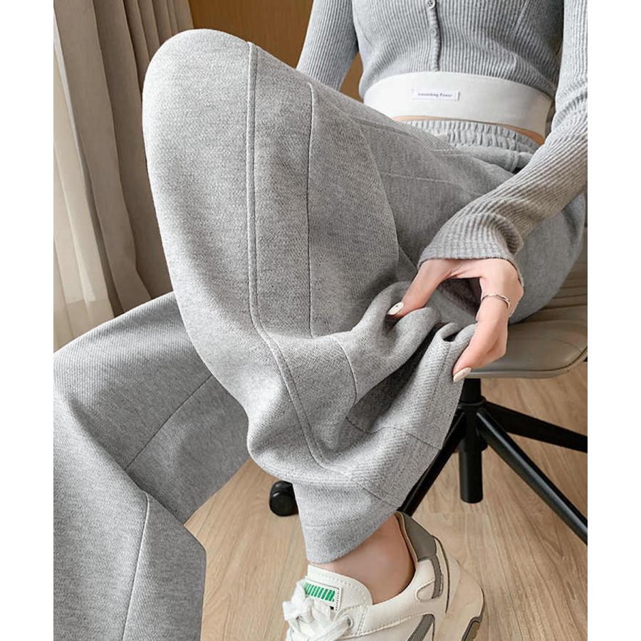 スウェットパンツ レディースワイドパンツ【ゆうパケット可】