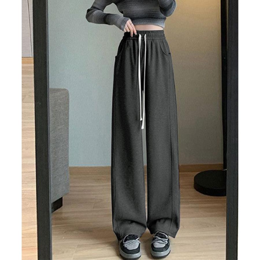 スウェットパンツ レディースワイドパンツ【ゆうパケット可】