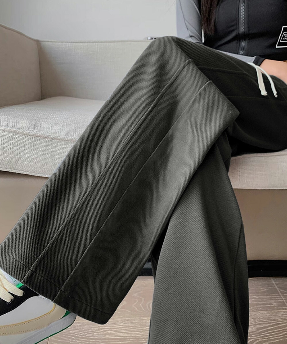 スウェットパンツ レディースワイドパンツ【ゆうパケット可】