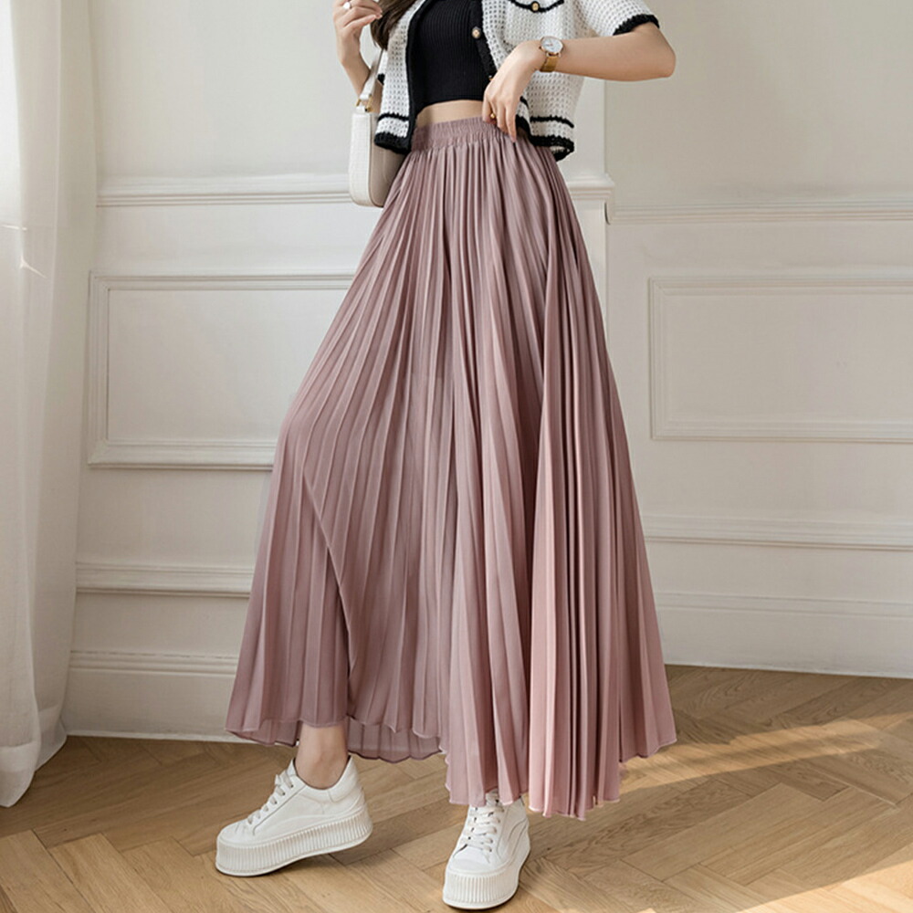 プリーツガウチョパンツ 韓国 スカーチョ【ゆうパケット可】