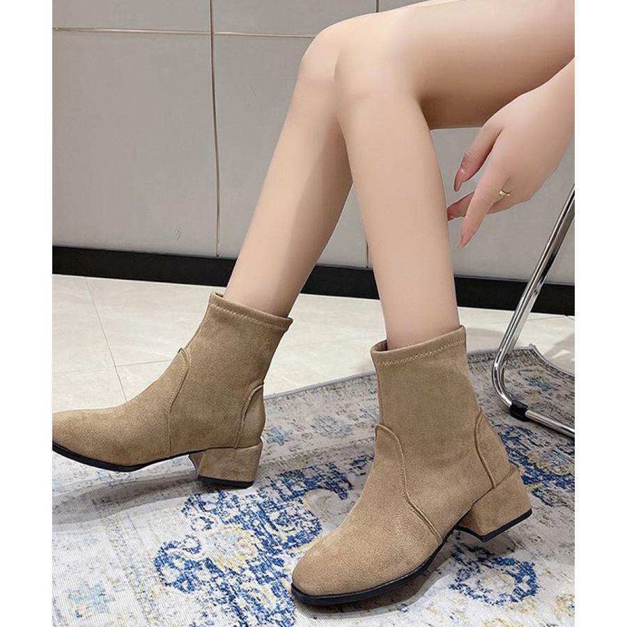ショートブーツ レディース ブーティ韓国