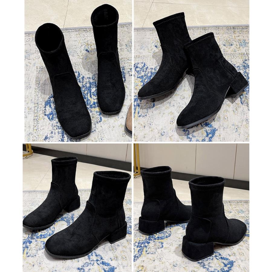 ショートブーツ レディース ブーティ韓国