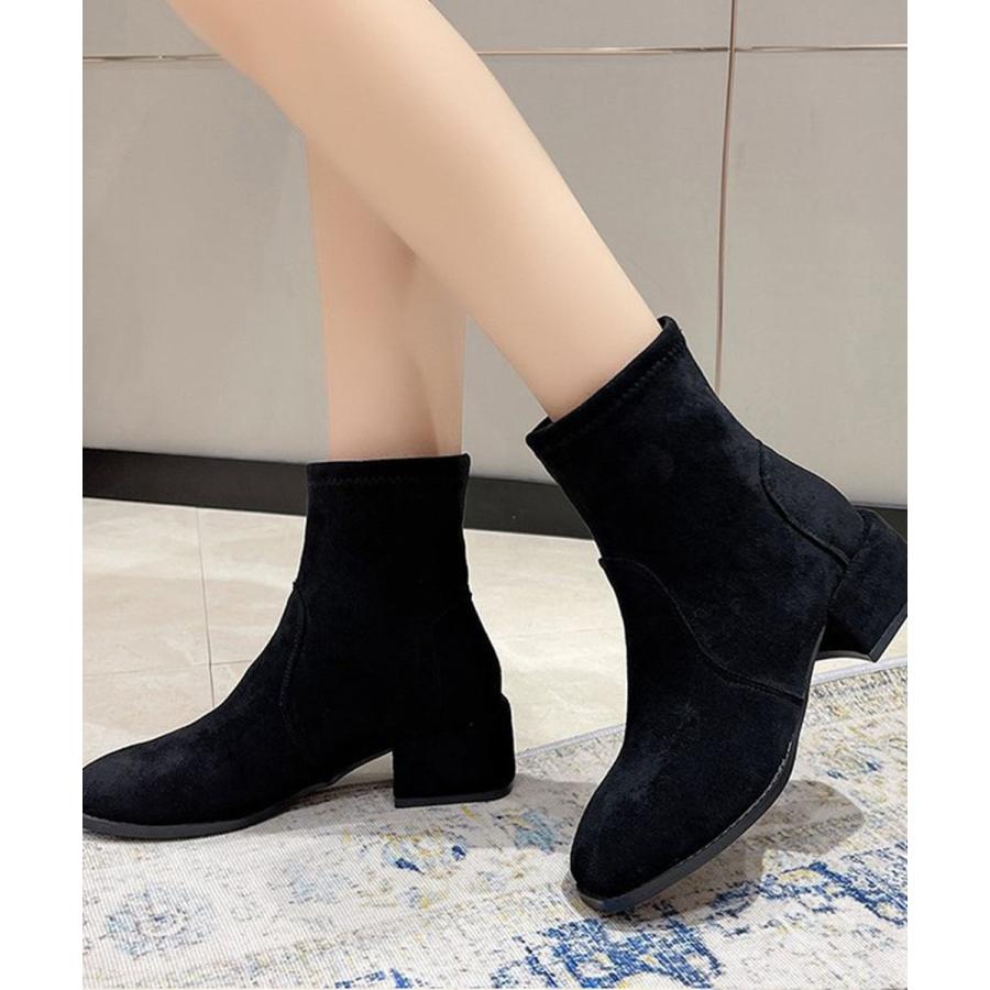 ショートブーツ レディース ブーティ韓国