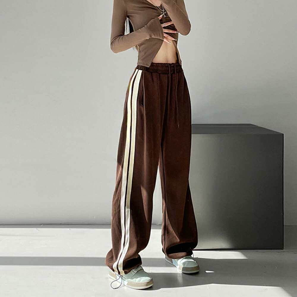 韓国 スウェットパンツ レディース 新作【ゆうパケット可】