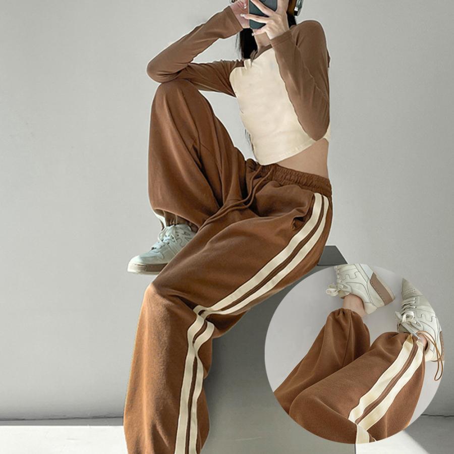 韓国 スウェットパンツ レディース 新作【ゆうパケット可】