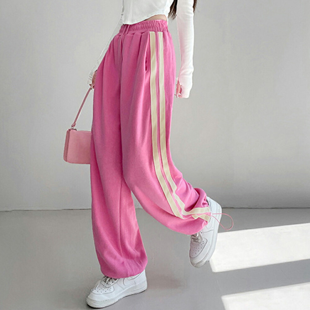 韓国 スウェットパンツ レディース 新作【ゆうパケット可】