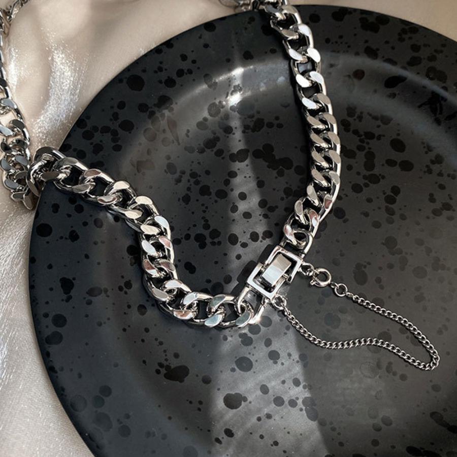 チョーカーネックレス チェーン シルバー【ゆうパケット可】