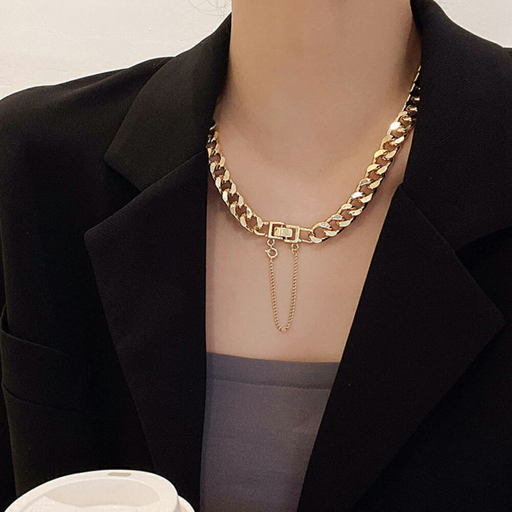 チョーカーネックレス チェーン シルバー【ゆうパケット可】