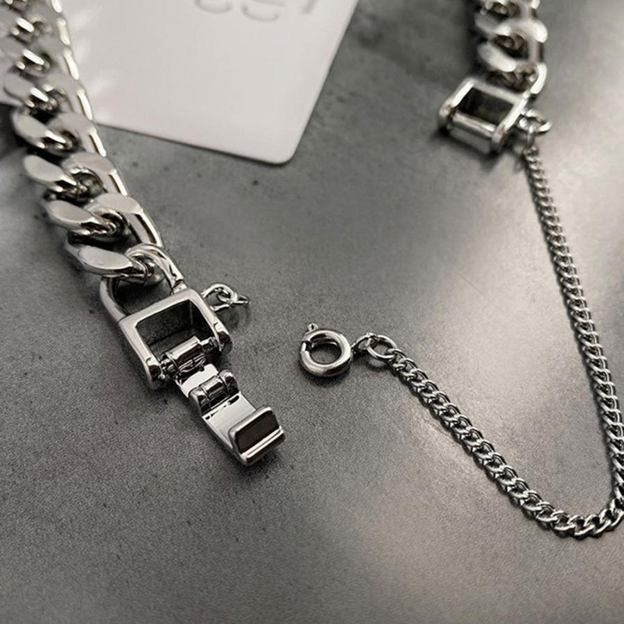 チョーカーネックレス チェーン シルバー【ゆうパケット可】