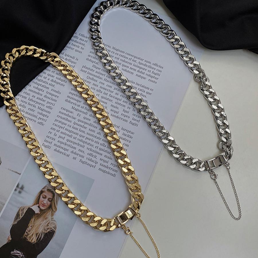 チョーカーネックレス チェーン シルバー【ゆうパケット可】