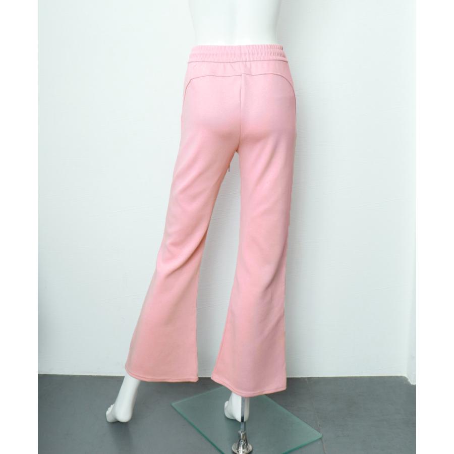 フレアパンツ レディース 美脚 脚長